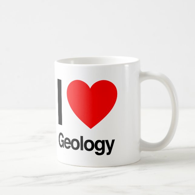 Mug j'aime la géologie (Droite)