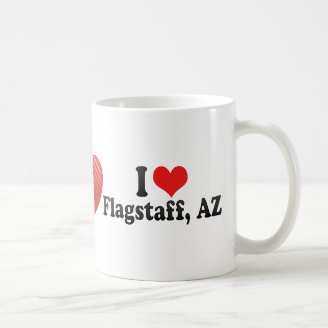 Mug J'aime la hampe de drapeaux, AZ (Droite)