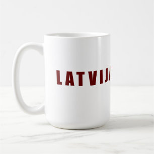 Mug J'aime la Lettonie