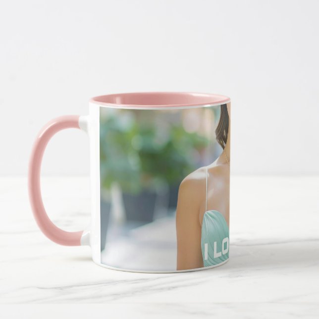 MUG J'AIME LA - LOS ANGELES - AMOUR DE USA (Gauche)