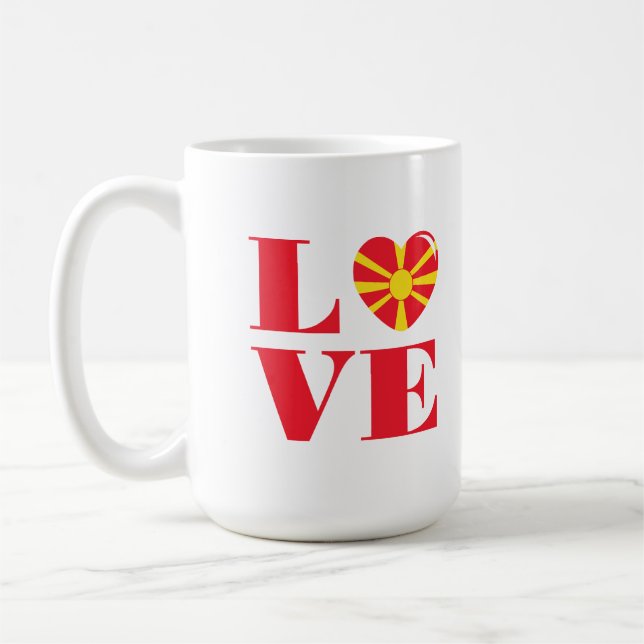 Mug J'aime la Macédoine (Gauche)