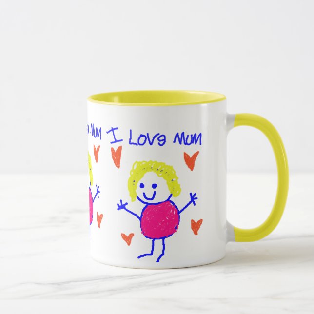 Mug J'aime la maman (Droite)