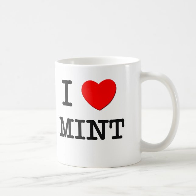 Mug J'aime la menthe (Droite)