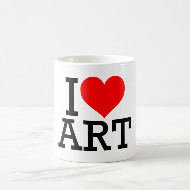 Mug J'aime la musique d'art (Centre)