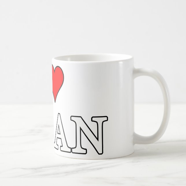Mug J'aime la musique japonaise (Droite)