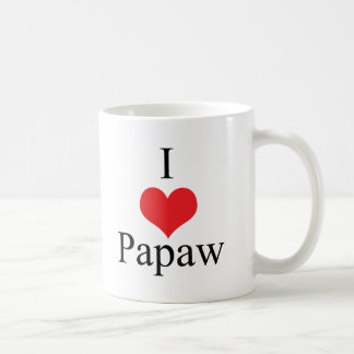 Mug J'aime la papaye (de coeur)