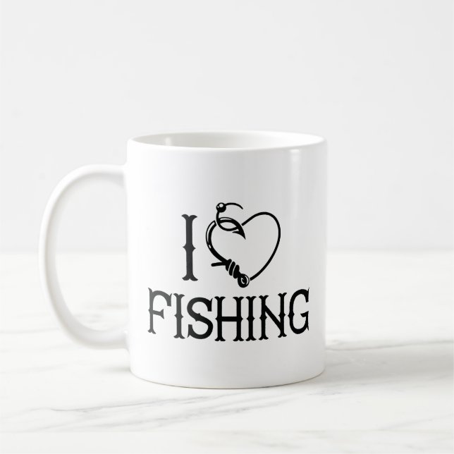 Mug J'aime la pêche (Gauche)