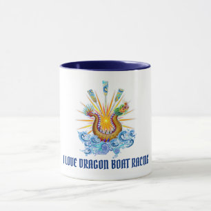 Mug J'aime la régate de dragon