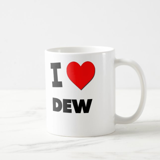 Mug J'aime la rosée (Droite)