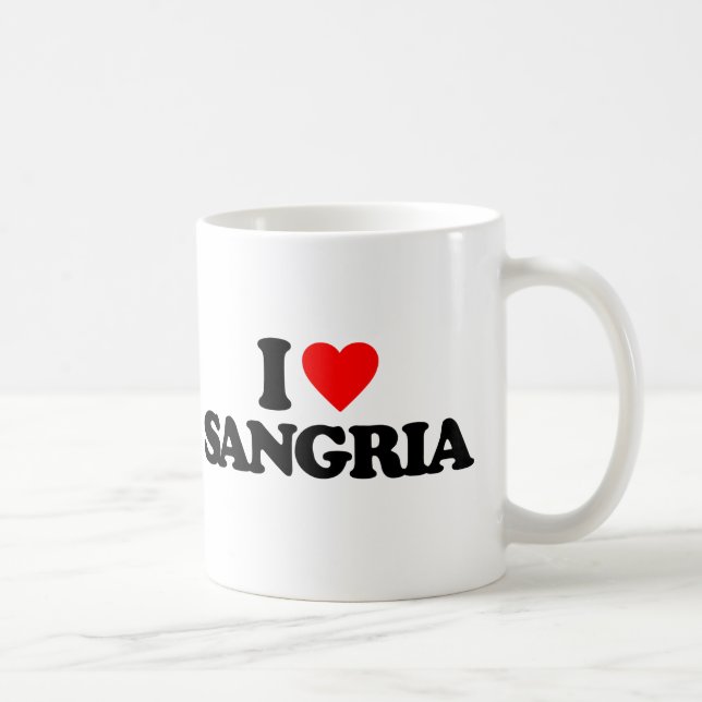 MUG J'AIME LA SANGRIA (Droite)