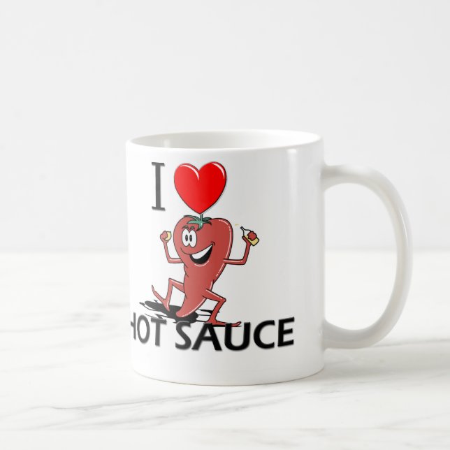 Mug J'aime la sauce chaude (Droite)