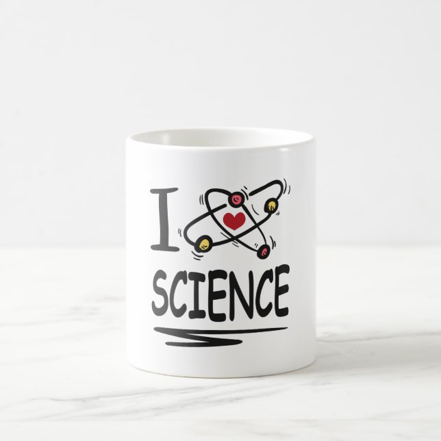 Mug J'aime la science (Centre)