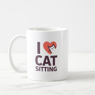 Mug J'aime la séance de chat
