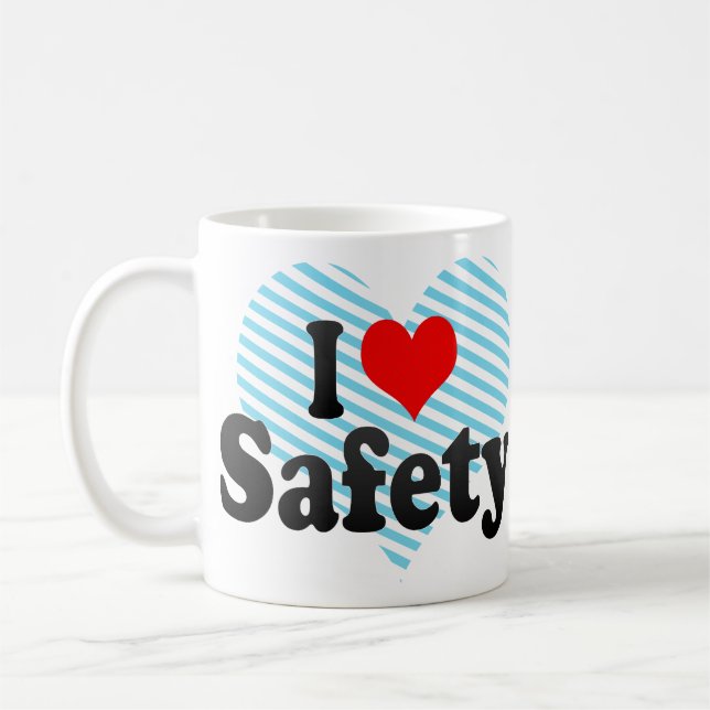 Mug J'aime la sécurité (Gauche)