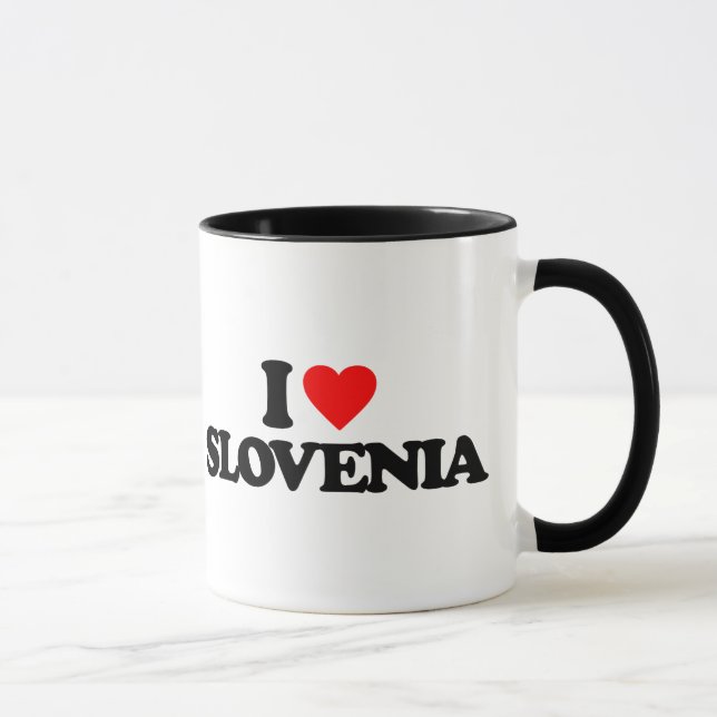 MUG J'AIME LA SLOVÉNIE (Droite)