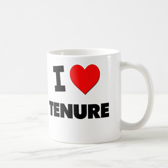 Mug J'aime la tenure (Droite)