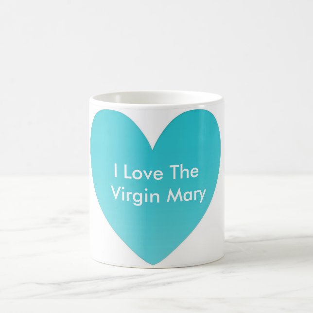 Mug J'Aime La Vierge Marie (Centre)
