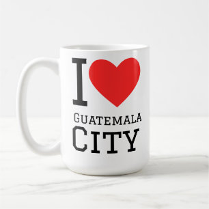 Mug J'aime la ville de Guatemala