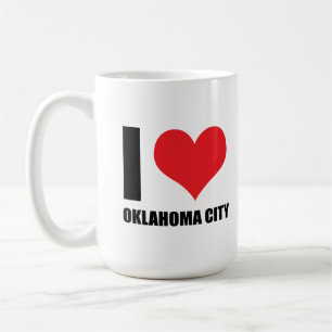 Mug J'aime la ville d'Oklahoma