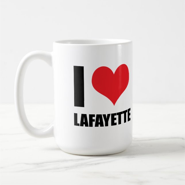 Mug J'aime Lafayette (Gauche)