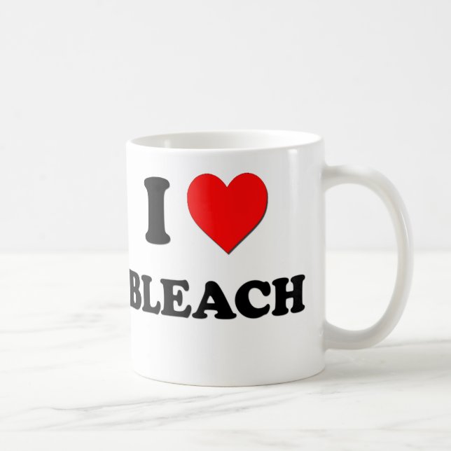 Mug J'aime l'agent de blanchiment (Droite)