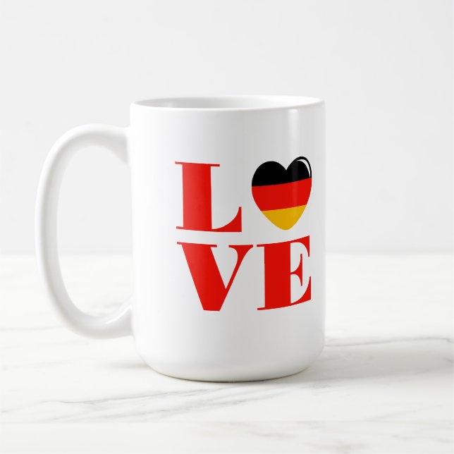 Mug J'aime l'Allemagne (Gauche)