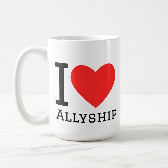Mug J'aime l'alliance (Gauche)