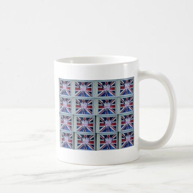 Mug J'aime l'Angleterre Impression d'art (Droite)