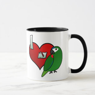 Mug J'aime l'ara de mon Hahn