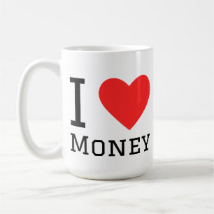 Mug J'aime l'argent