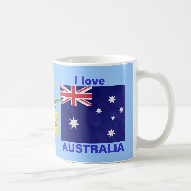 Mug J'aime l'Australie (Droite)
