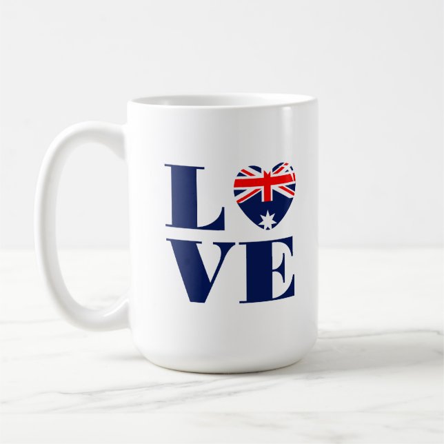 Mug J'aime l'Australie (Gauche)