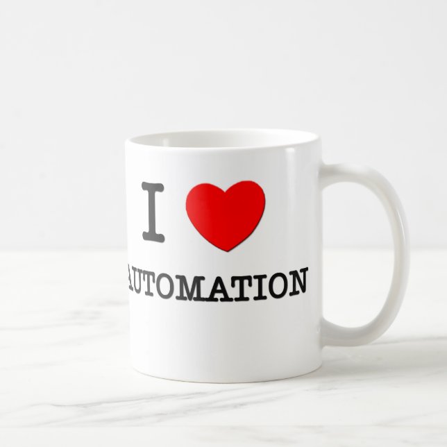 Mug J'aime l'automation (Droite)