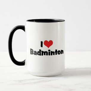 Mug J'aime le badminton