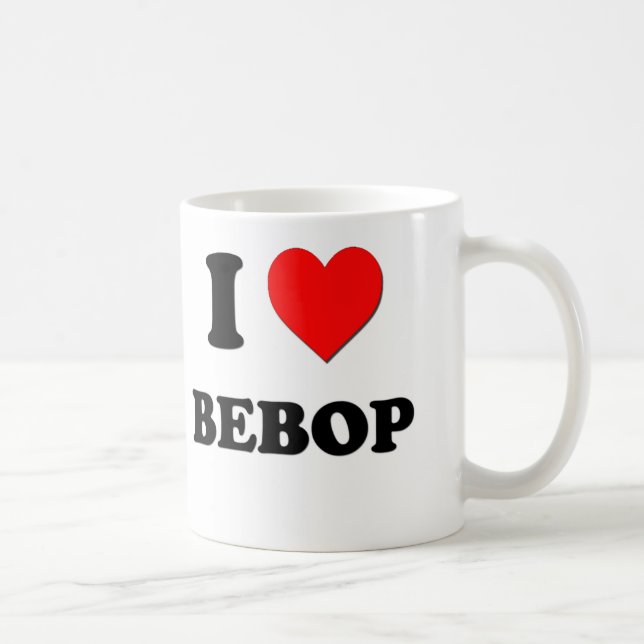 Mug J'aime le be-bop (Droite)