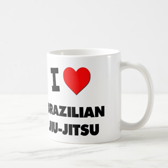 Mug J'aime le Brésilien Jiu-Jitsu (Droite)