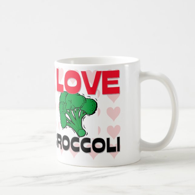 Mug J'aime le brocoli (Droite)