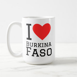 Mug J'aime le Burkina Faso