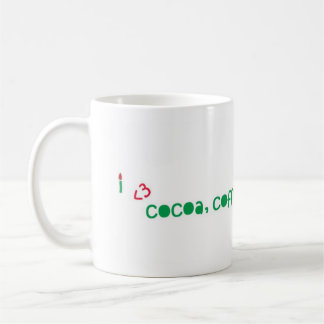 Mug J'aime le cacao, café, thé et…