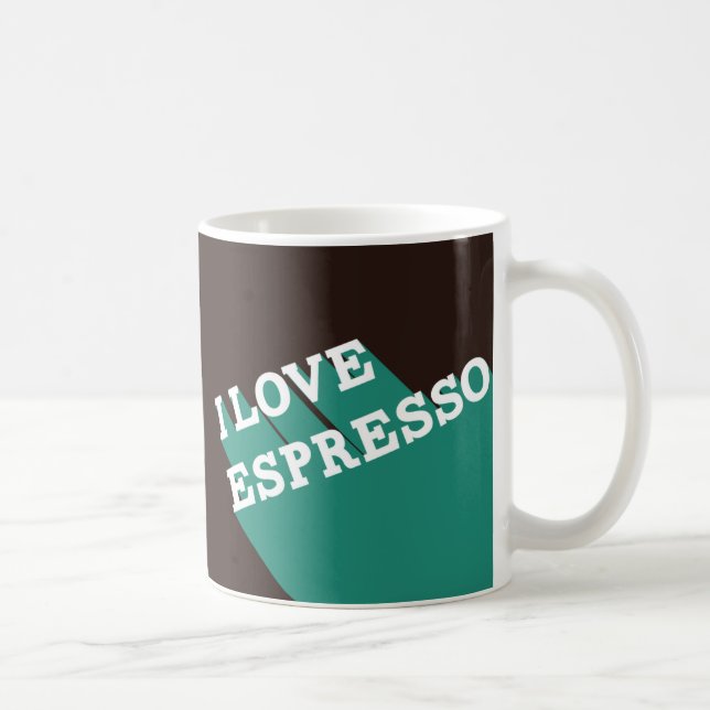 Mug J'aime le café express (Droite)