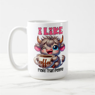 Mug J'aime le café plus que les gens