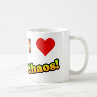 Mug J'Aime Le Chaos ! Coupe du café