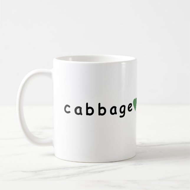 Mug J'aime le chou (Gauche)