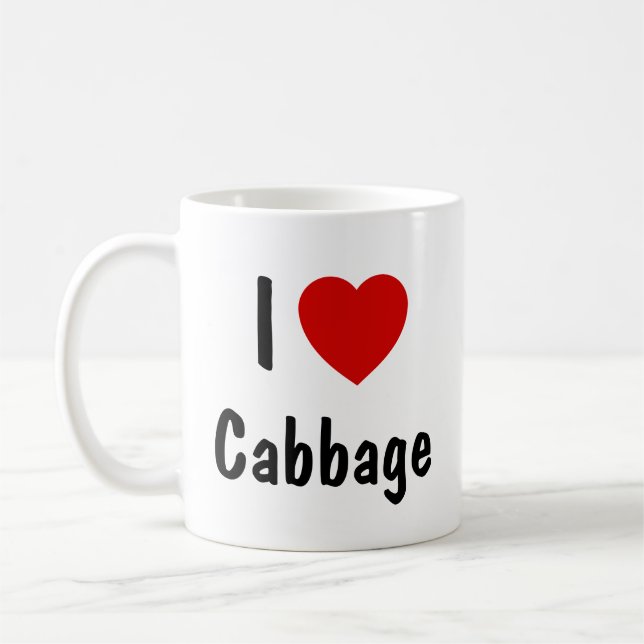 Mug J'aime le chou (Gauche)