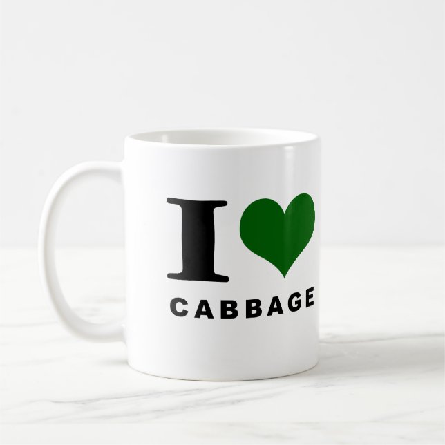Mug J'aime le chou (Gauche)