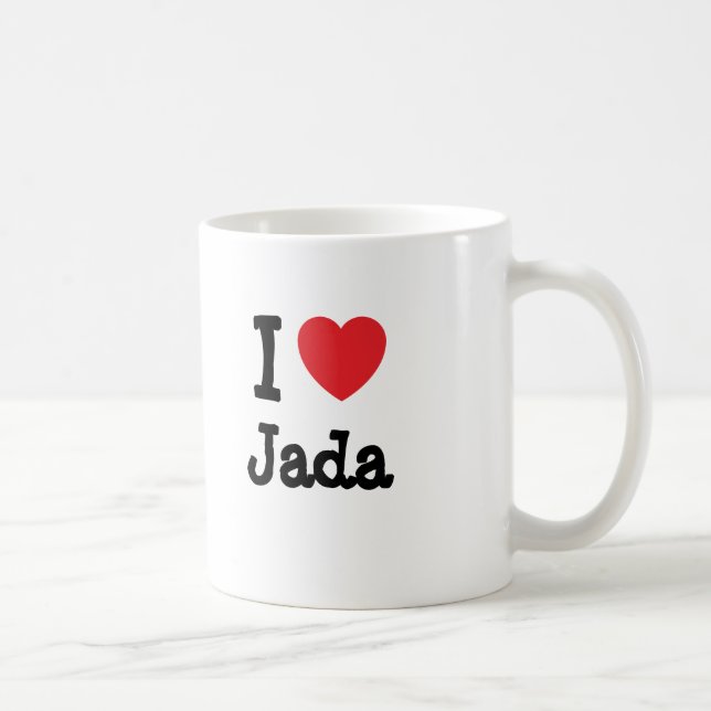 Mug J'aime le coeur de Jada T-Shirt (Droite)