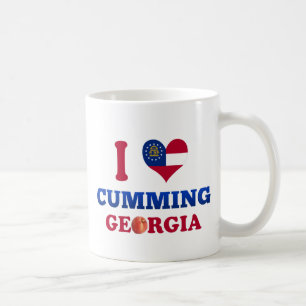 Mug J'aime le Cumming, la Géorgie