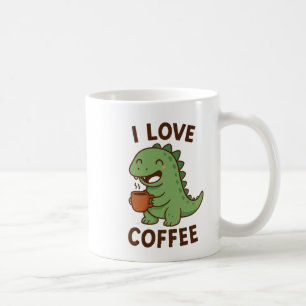 Mug J'aime le design de café – Amateur de café mignon