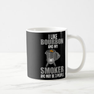 Mug J'Aime Le Fumeur Bourbon Funny Barbecue Grillades
