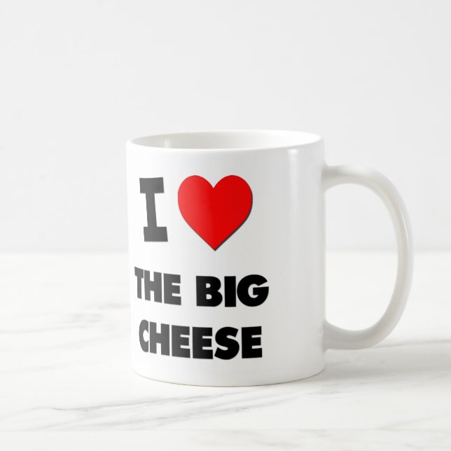 Mug J'aime le grand fromage (Droite)